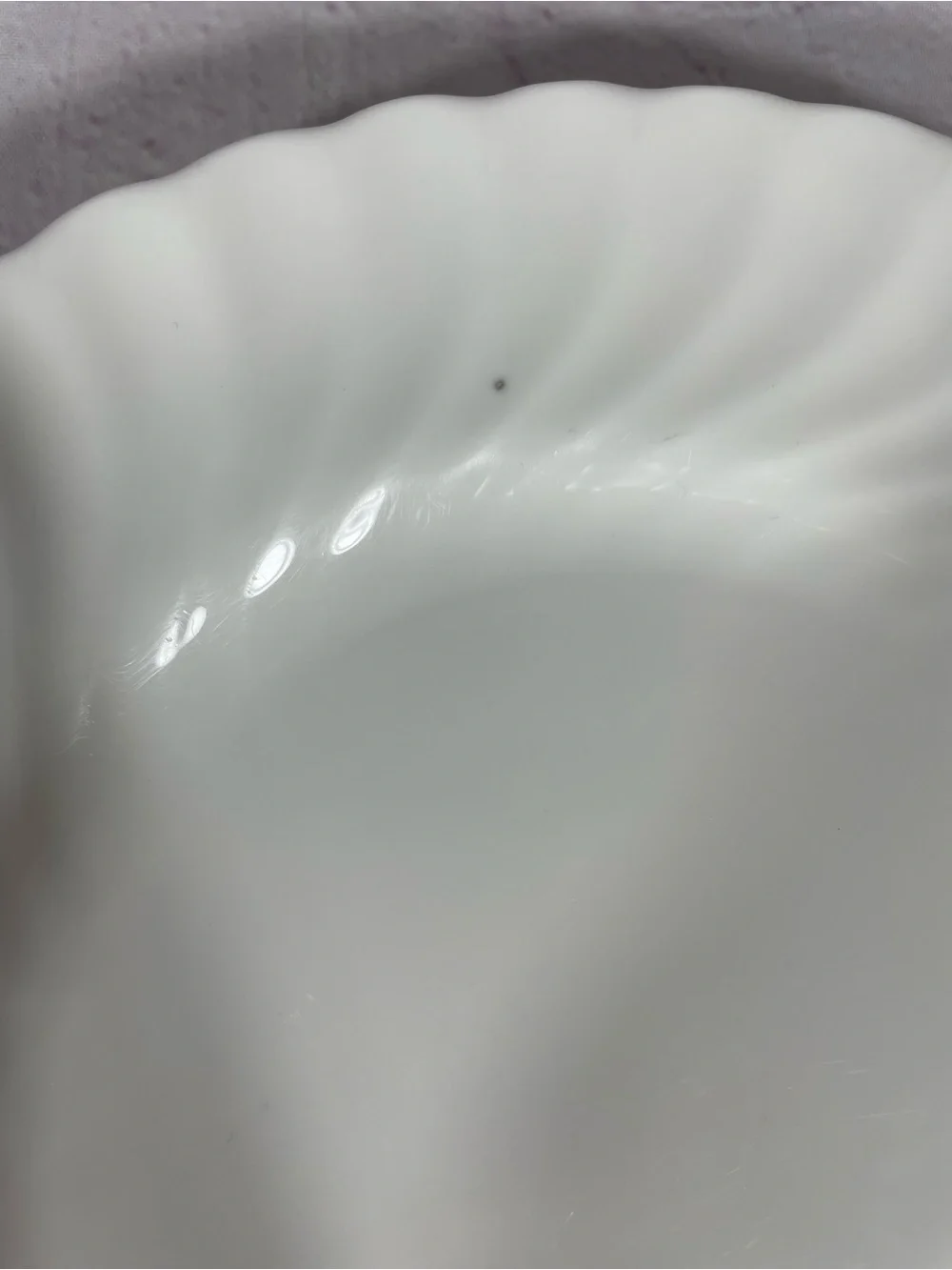 Vintage Minton White Fife Bone China Salad Plates 7 7/8” England Discontinued